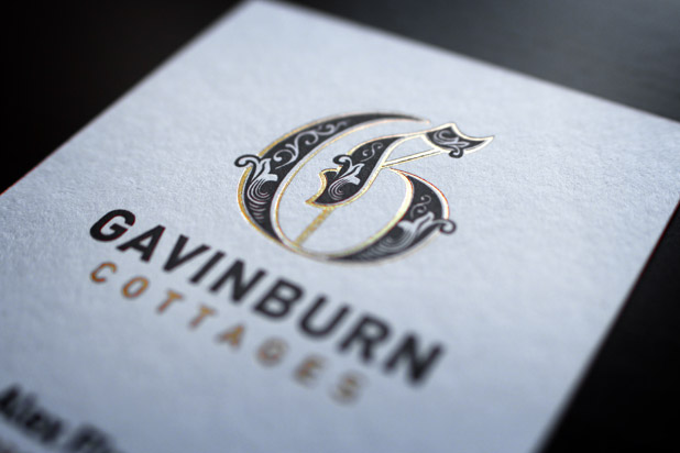 Gavinburn Cottages Buiness Cards