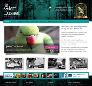 Glen Lusset Website Design